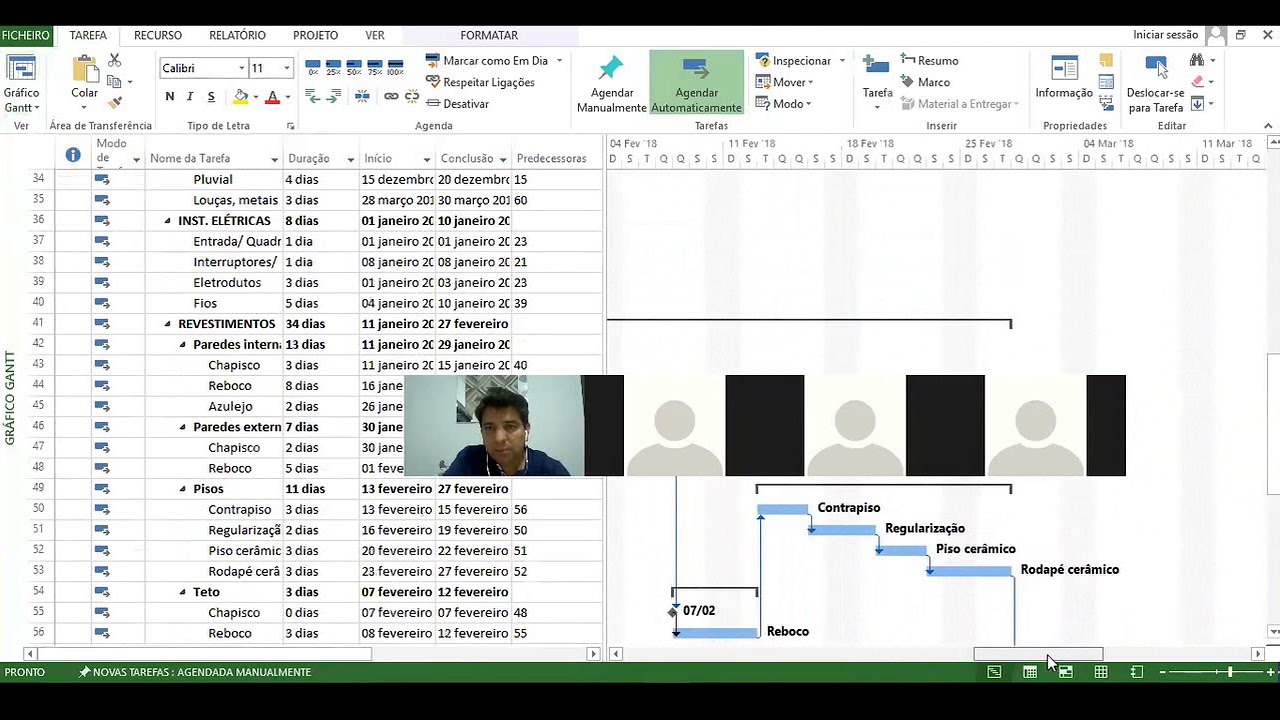 Introdução do Curso Planejamento de Obras com MS Project