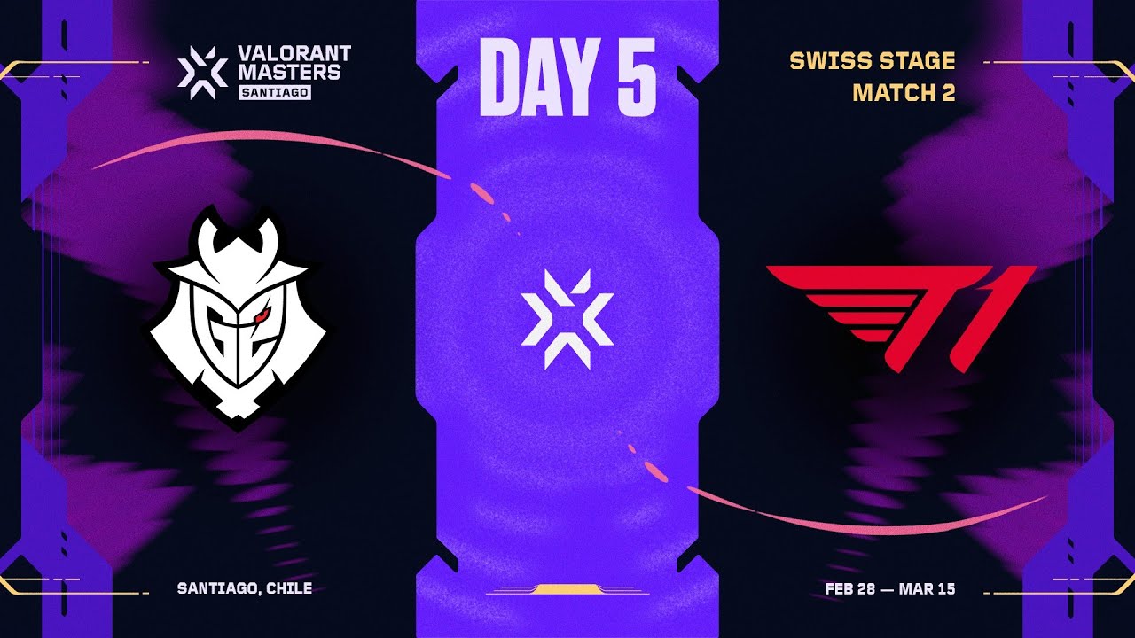 G2 vs. T1 - VALORANT Masters Santiago - SWISS
