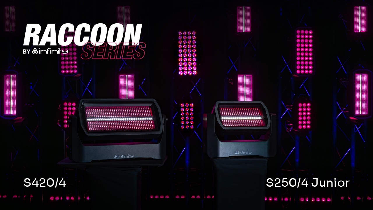 Infinity - Raccoon S420/4 & S250/4 Junior Product Codes 200600 & 200601