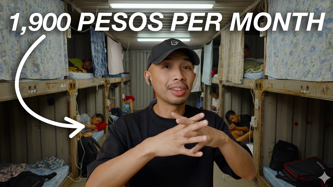 20 Tao sa Isang Kwarto ng Container Dormitory, Kaya Mo Ba Tumira Dito?