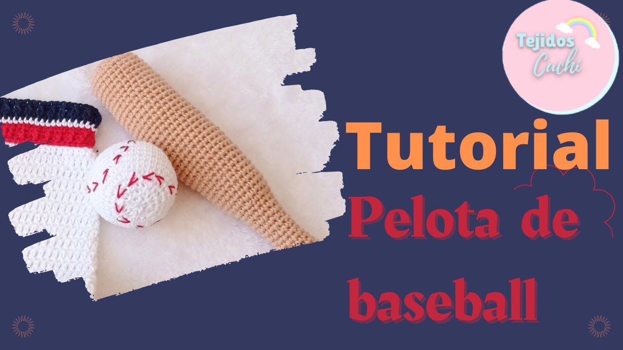 ⚾Como hacer una pelota de Baseball amigurumi/ crochet para principiantes