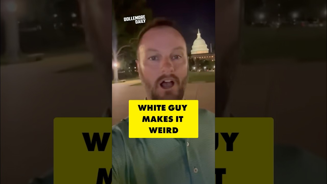 Tourist Makes Incredibly Strange Video Outside Capitol Building #DollemoreDaily #News #Politics