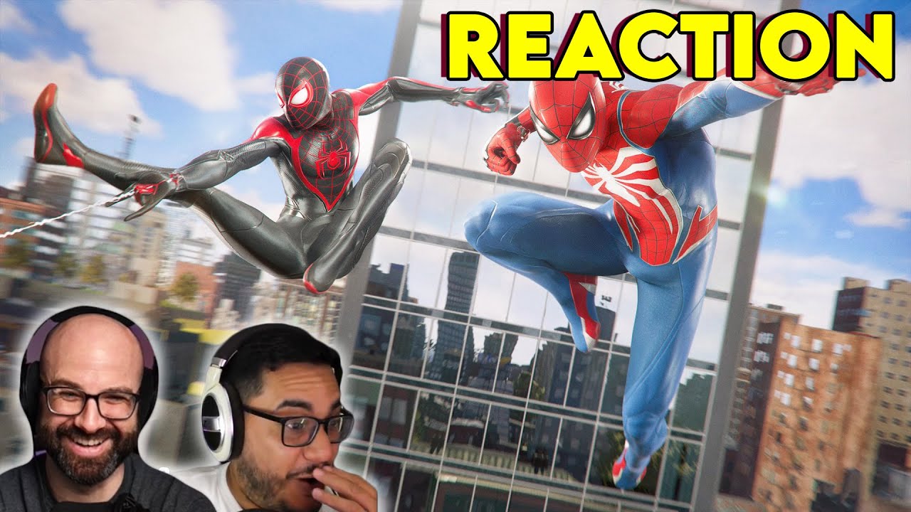 Spider-Man 2 Story Trailer Reaction | Bears, Harry, and Venom! OH MY!