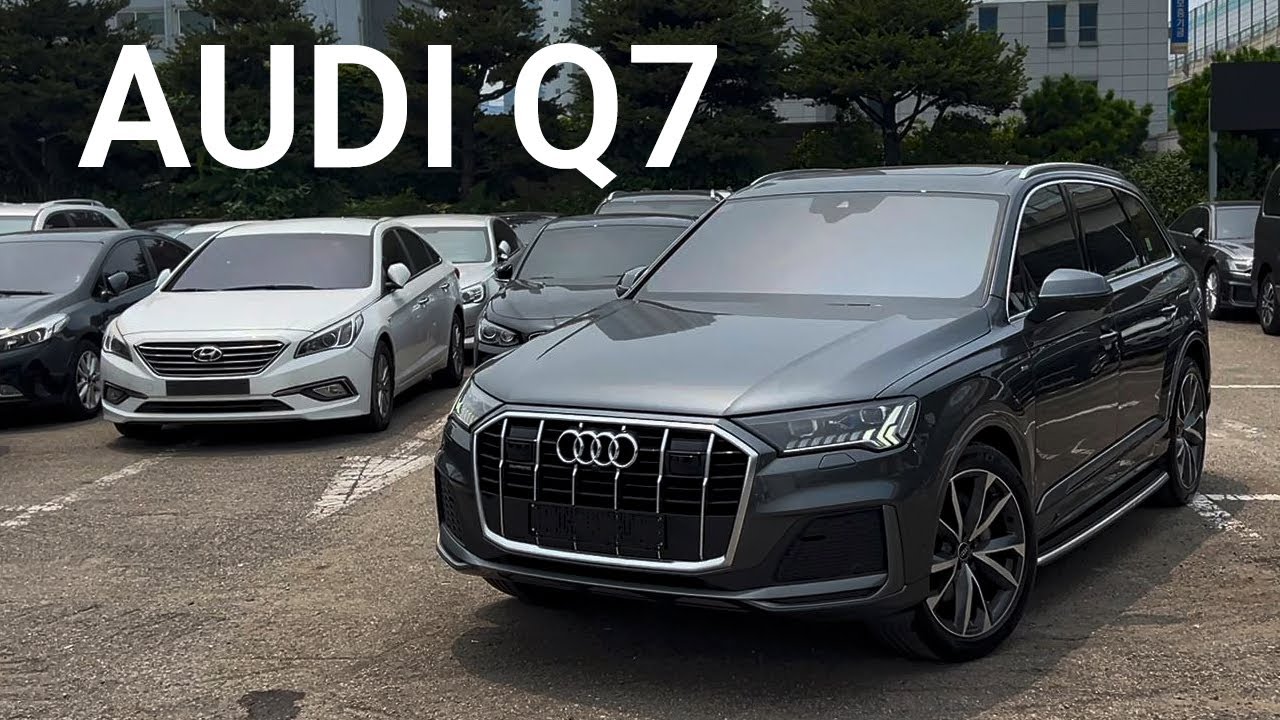 Audi Q7 50TDI - обзор авто из Кореи. Максимальная комплектация и минимальный пробег