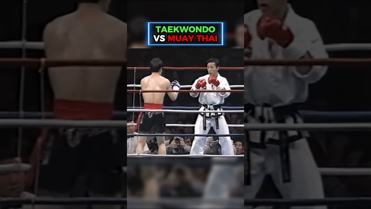 CRAZY FIGHT TKD VS MUAY 😱