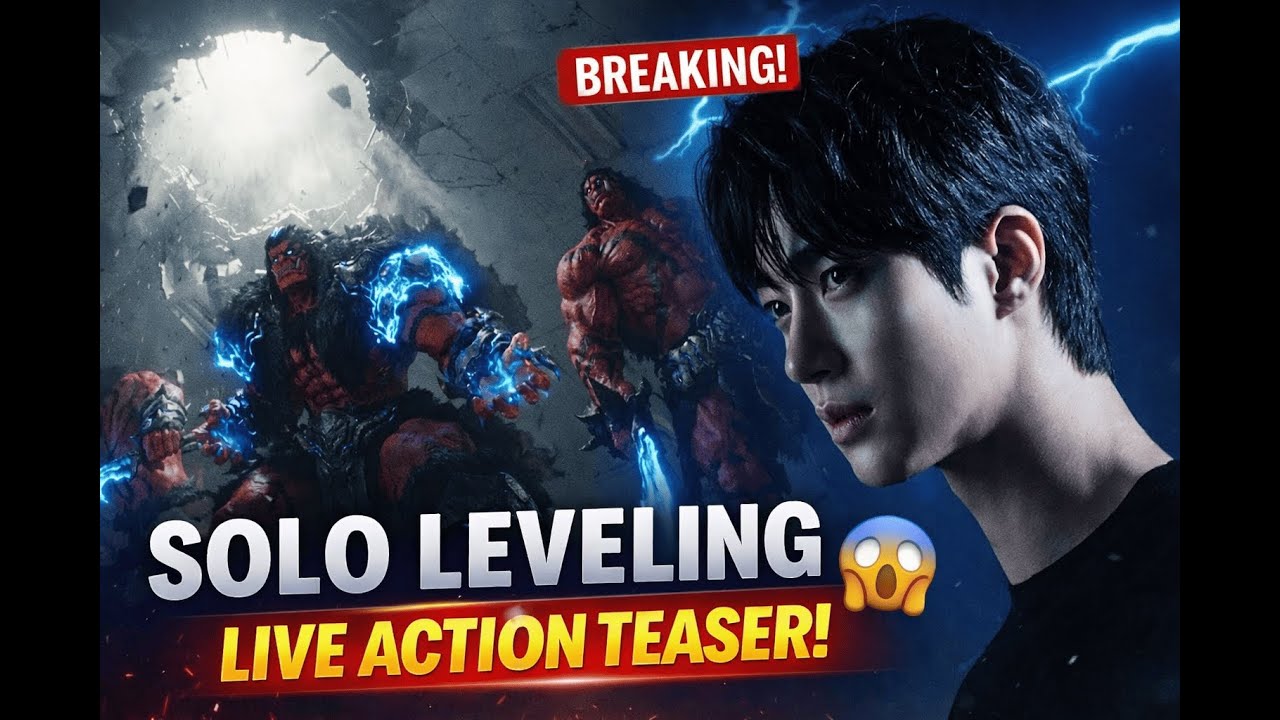 I CAN’T BELIEVE THIS IS REAL… || SOLO LEVELING LIVE ACTION TEASER #sololeveling #aicinematic #viral