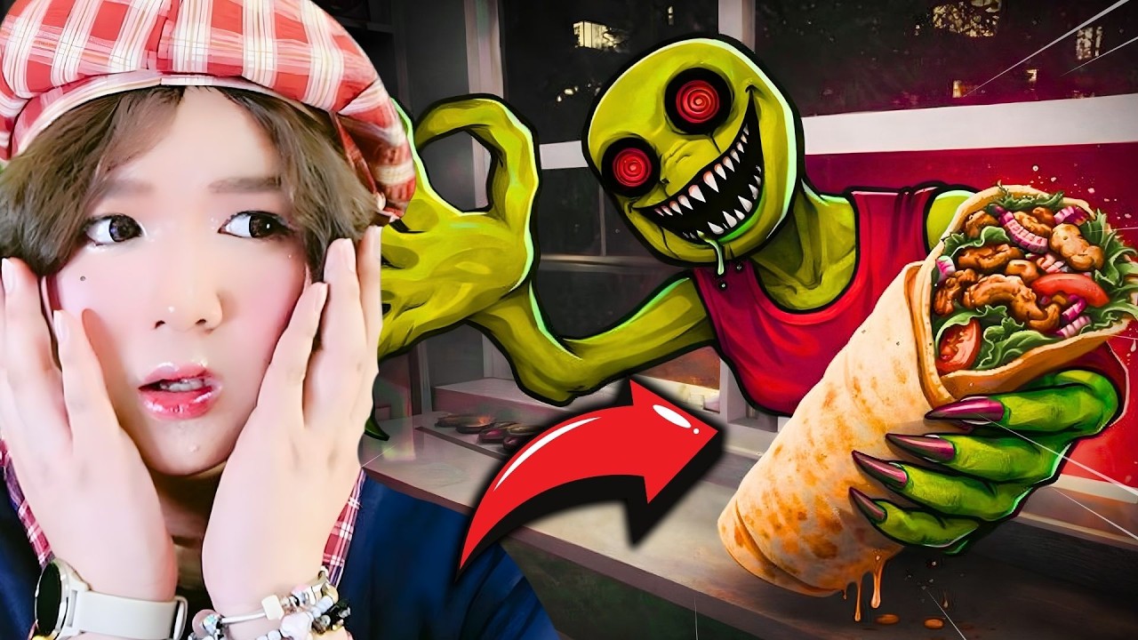 🤣เปิดร้านเคบับสุดหลอน แต่ลูกค้าคือเอเลี่ยนปลอมตัวเป็นคน!? | Roblox: Scary Shawarma Kiosk the Anomaly