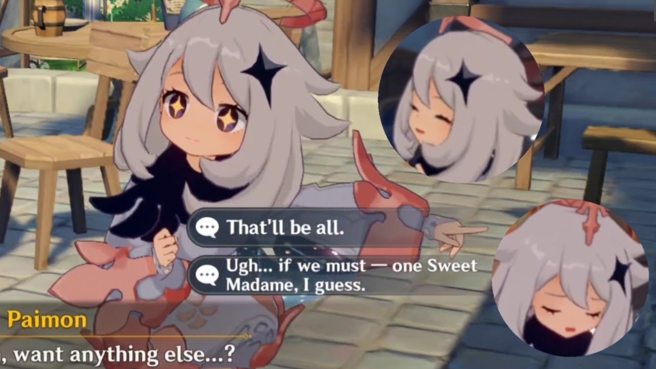 What if you didn't order Sweet Madame for Paimon