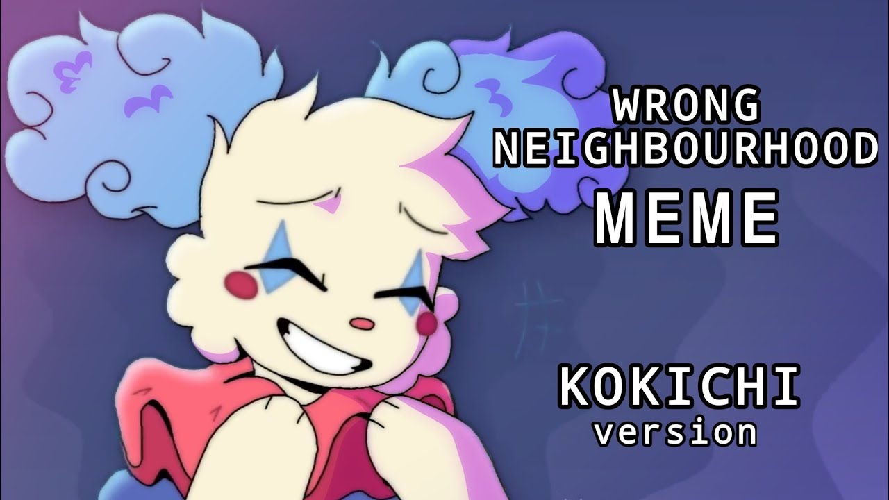 Wrong Neighborhood Мем | Piggy (Kokichi)