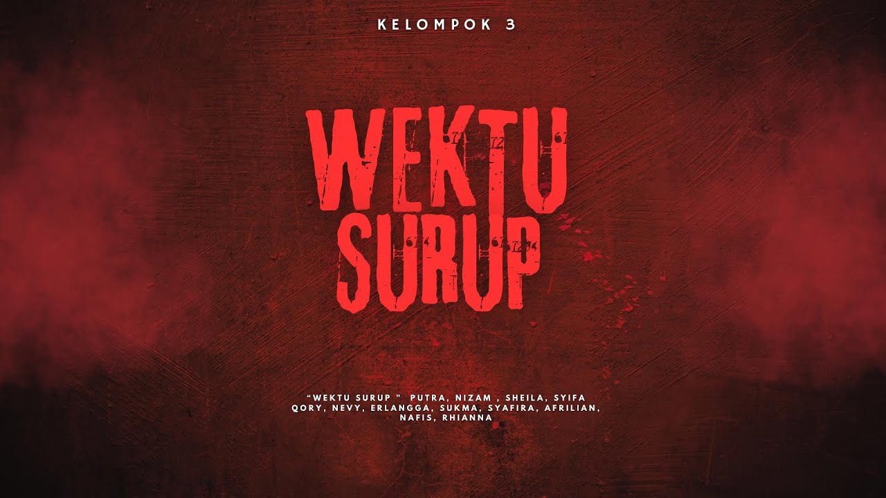 WEKTU SURUP - DRAMA BAHASA JAWA