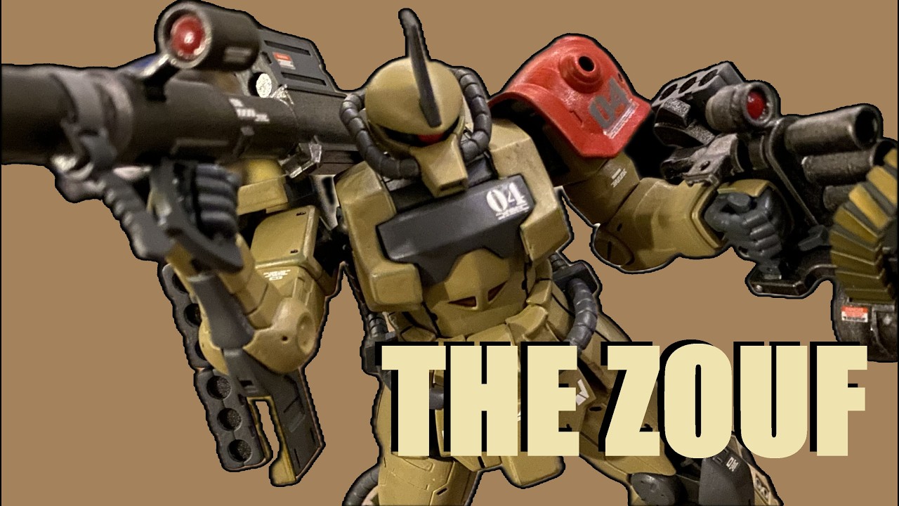 The Zouf - Gunpla Kitbash Project