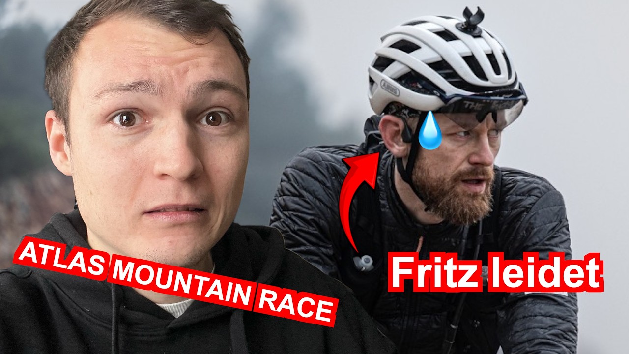Fritz mitten im Pain Train 😳 Atlas Mountain Race - 1.400km Ultra Cycling Doku