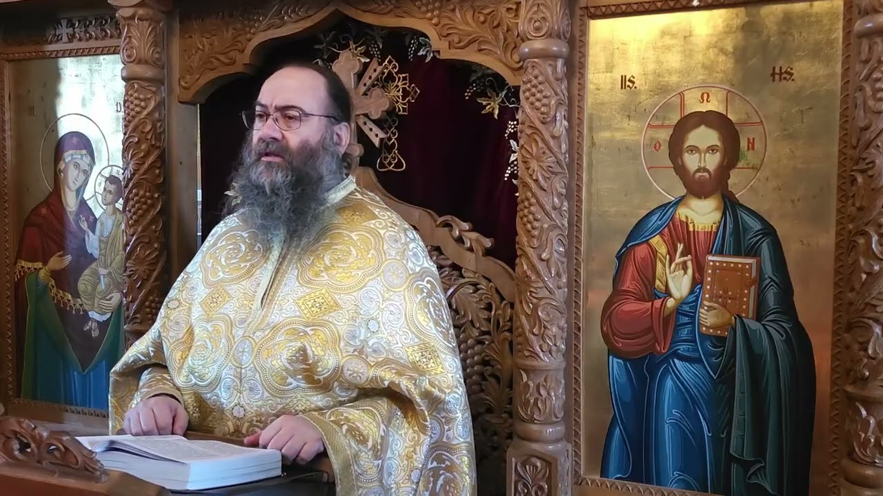 Ieromonah Macarie Banu - Predică la Duminica I din Post, a Ortodoxiei (1 Martie 2026)