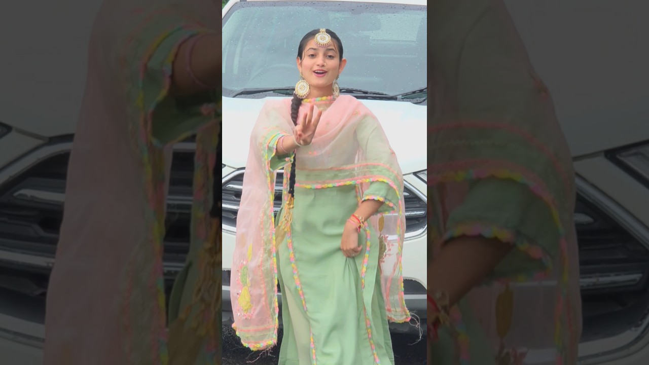 Jutti Meri | Thumak Thumak jandi ae maiye de naal | Dance | Bhartisarmal #trendingshorts |