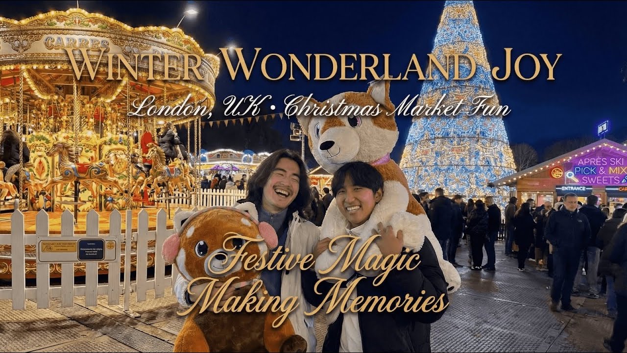 First Winter wonderland experience😎// Doll jitiyo🧸// China Town 🥢