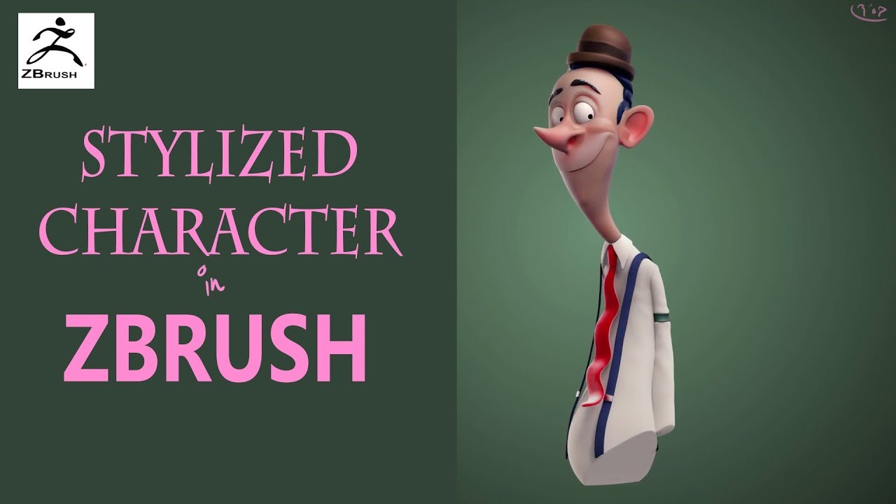 Sam Sculpts a Stylized Character in Zbrush - Xploding Cube