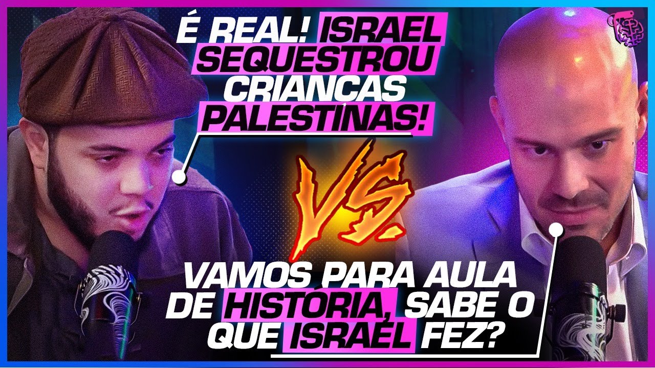 ISRAEL é a CAUSA do PROBLEMA na FAIXA de GAZA? - ANDRÉ LAJST X MANSUR PEIXOTO