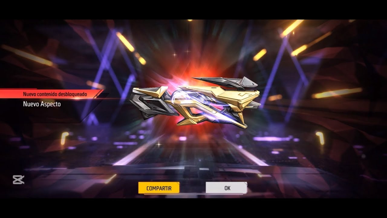 Sacando la P90 Evolutiva en Free Fire