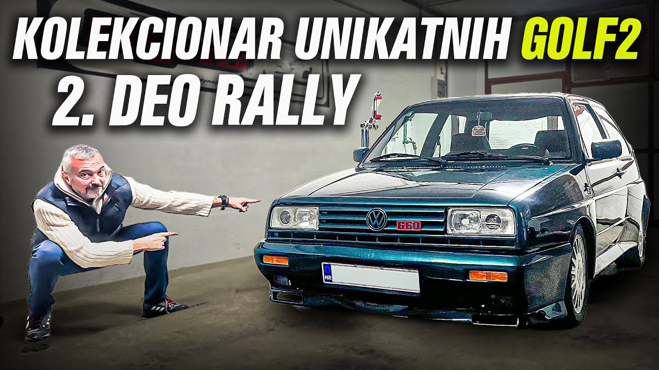 GOLF 2 RALLY **UNIKAT MEDJU DVOJKAMA**