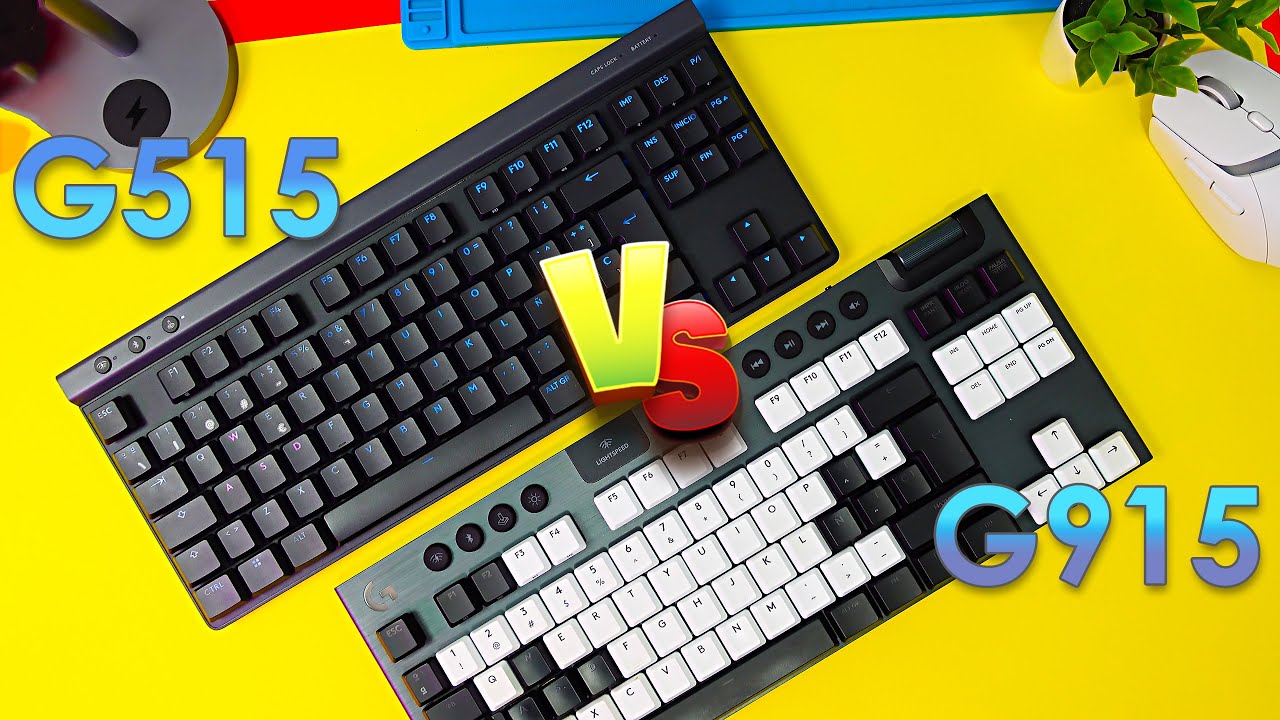 Logitech: G515 vs G915