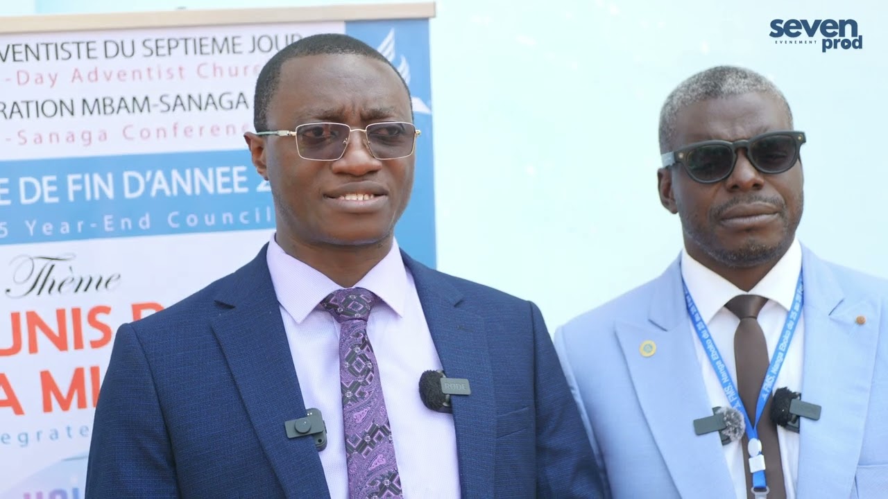 INTERVIEW DU PRÉSIDENT DE L’UNION MISSION CENTRE-OUEST CAMEROUN APRÈS LE CULTE DE CLÔTURE DU CONCILE