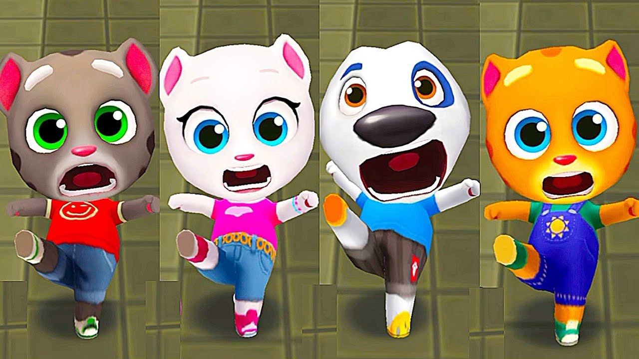 Funny Fails - Talking Tom Gold Run Gameplay | Talking Tom Gameplay 2026