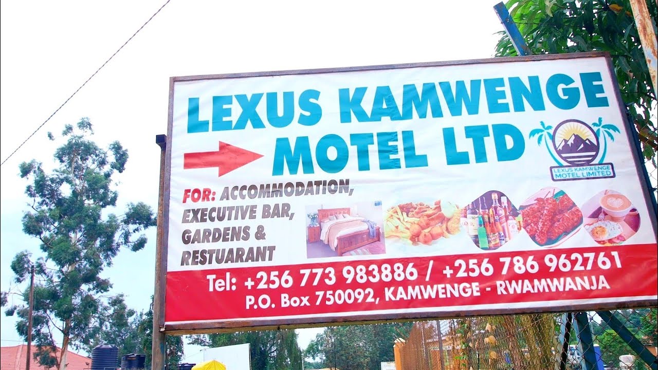 LEXUS MOTEL RWAMWANJA KAMWENGE. Veminent films