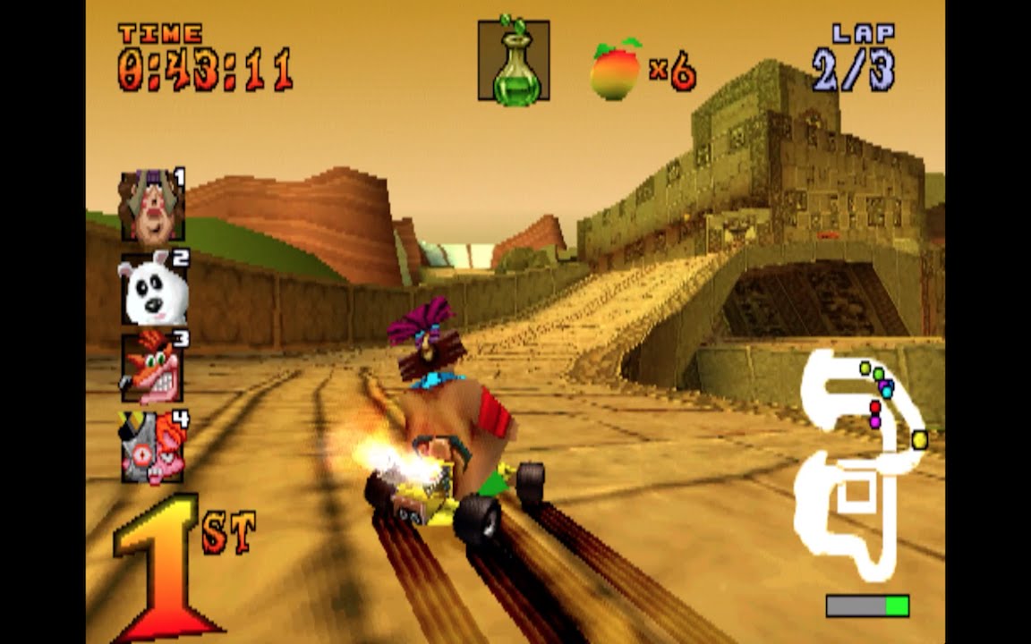 Crash Team Racing: Papu's Pyramid [1080 HD]