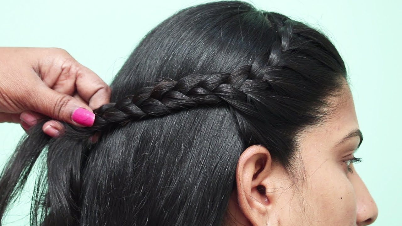 Beautiful Hairstyle for Wedding/party/Function | Hair Style Girl | Braided Bun Hairstyles for Party