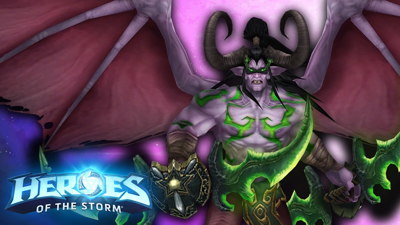 Illidan's Blades Are Burning With Intensity | Heroes of the Storm (Hots) Illidan Gameplay