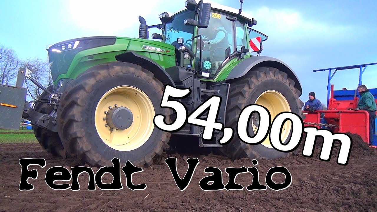 15 t. Xerion 3300 20m vor Fendt 1050 Vario Trecker Treck Klein Vollstedt