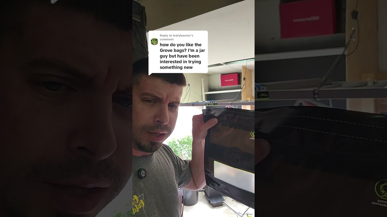 grove bags GOOD OR BAD? @HappyHydro   #grovebags #curing #gardening #gardener #plants #mobuds314