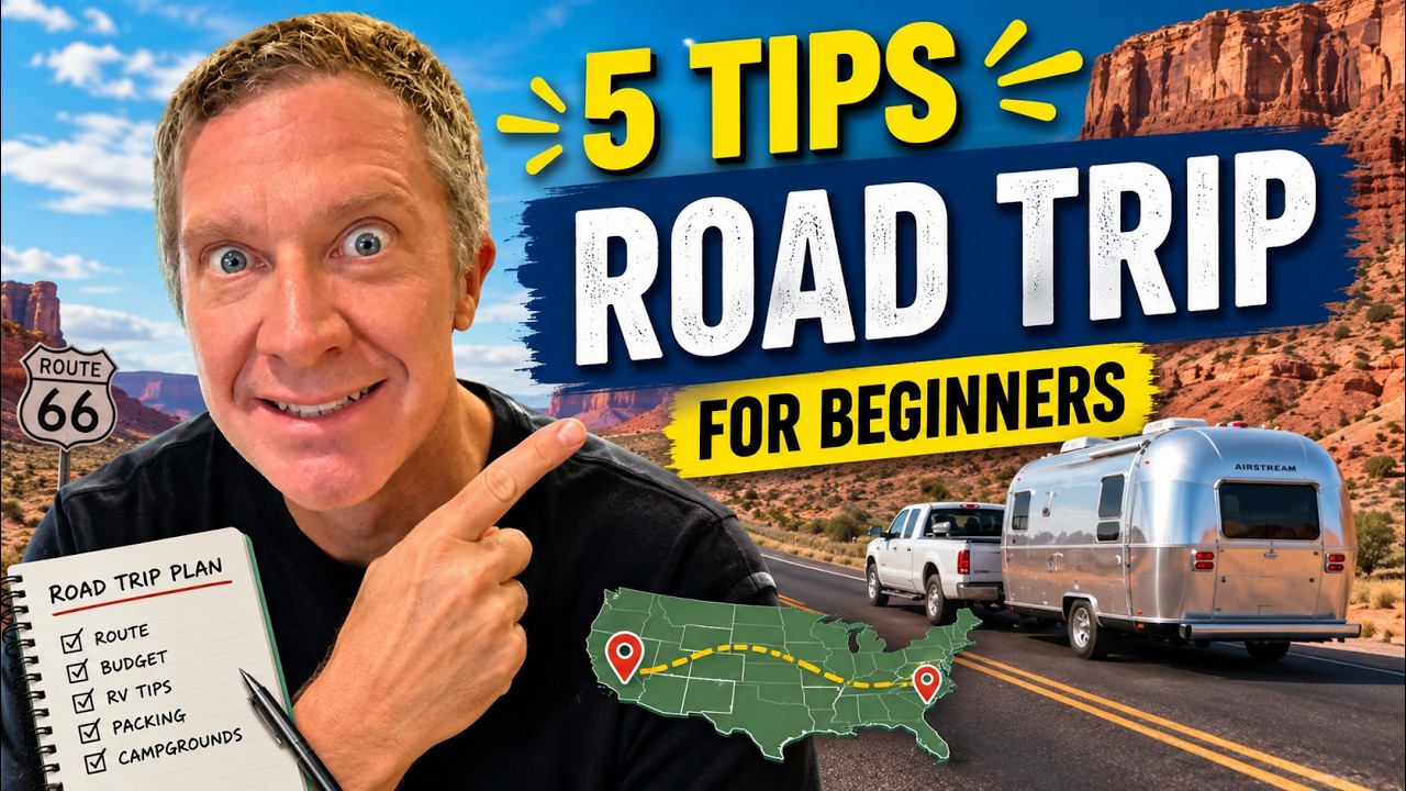For BEGINNERS: 5 Tips for Planning a Cross-Country Road Trip!