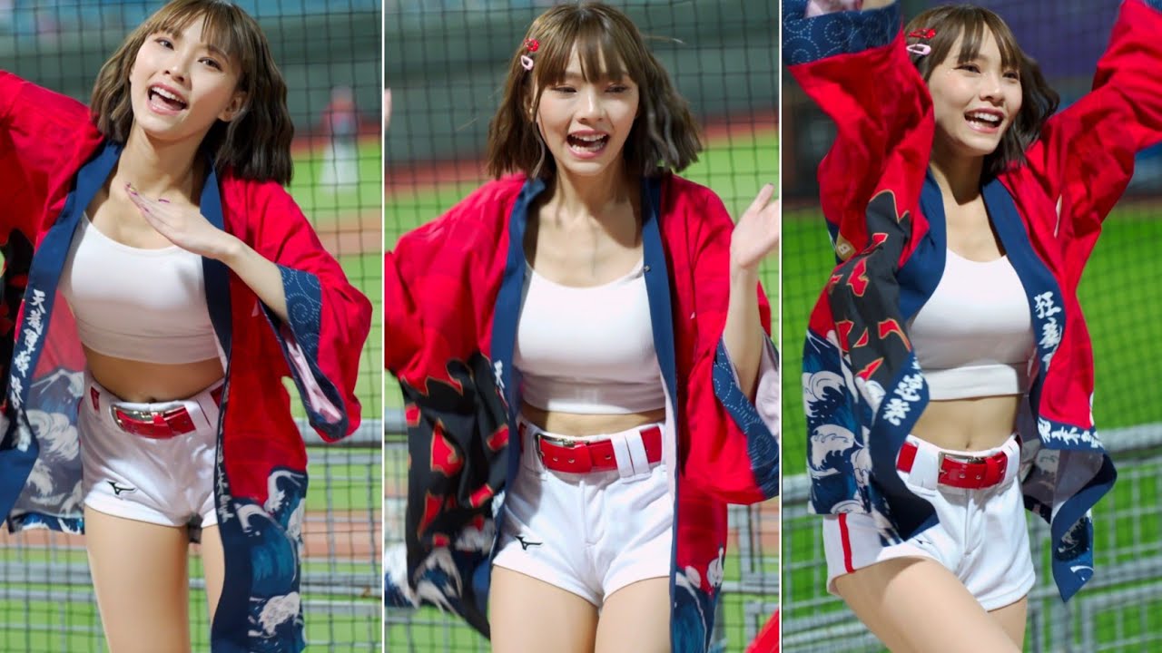 20221024 天母棒球場 味全 dragon beauties 練習生霖霖《狂龍降臨12秒 林智勝 陳品捷安打應援》