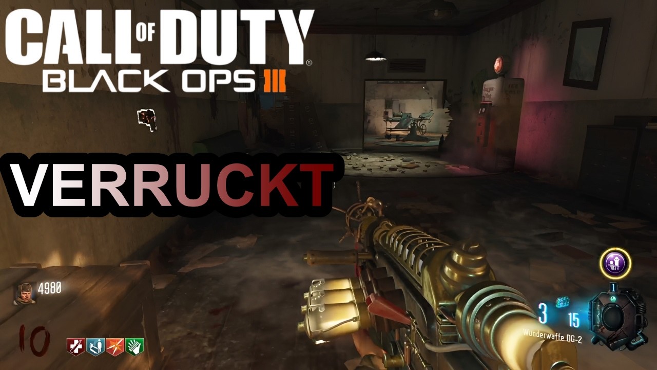 JOGANDO VERRUCKT - CALL OF DUTY BLACK OPS 3