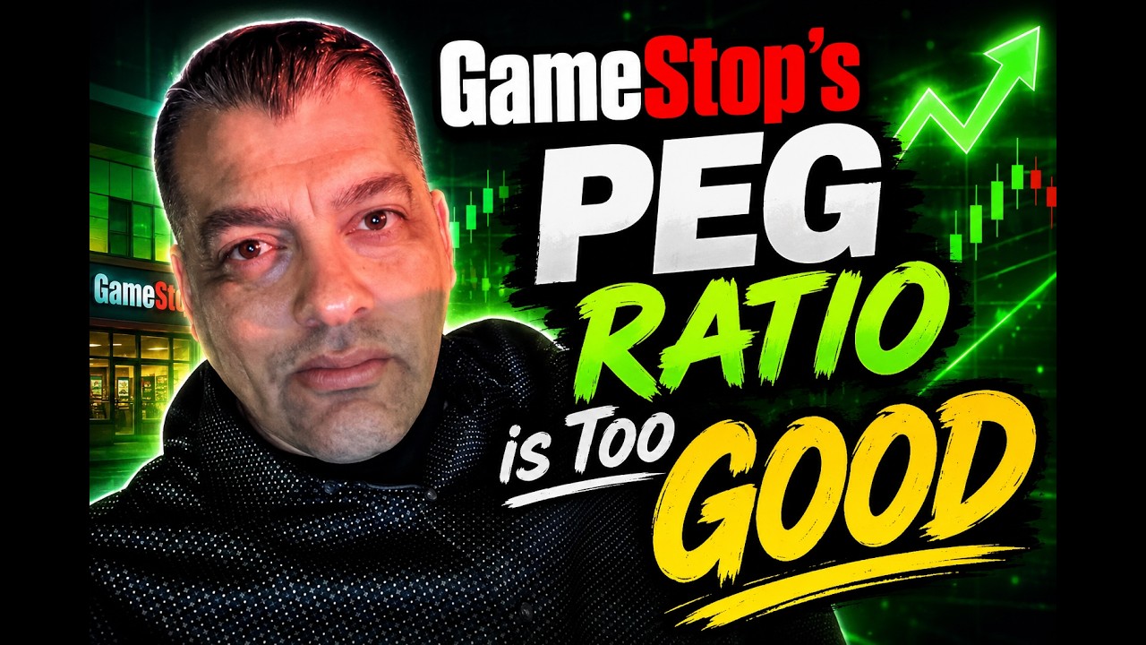 Акции GameStop &mdash; PEG RATIO &mdash; ЛУЧШИЕ ЗА ВСЁ ВРЕМЯ &mdash; ПРЯМАЯ ТРАНСЛЯЦИЯ с Marantz Rantz
