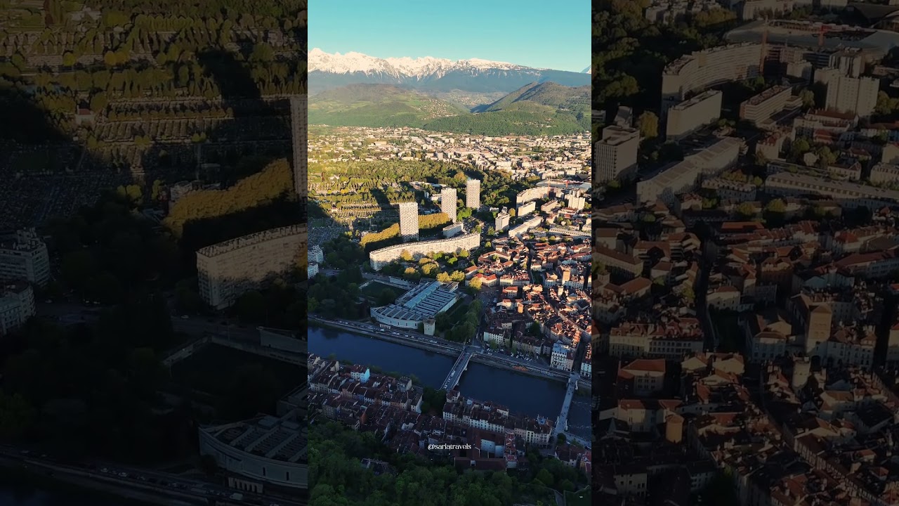 📍Grenoble, France 🇫🇷 Drone
