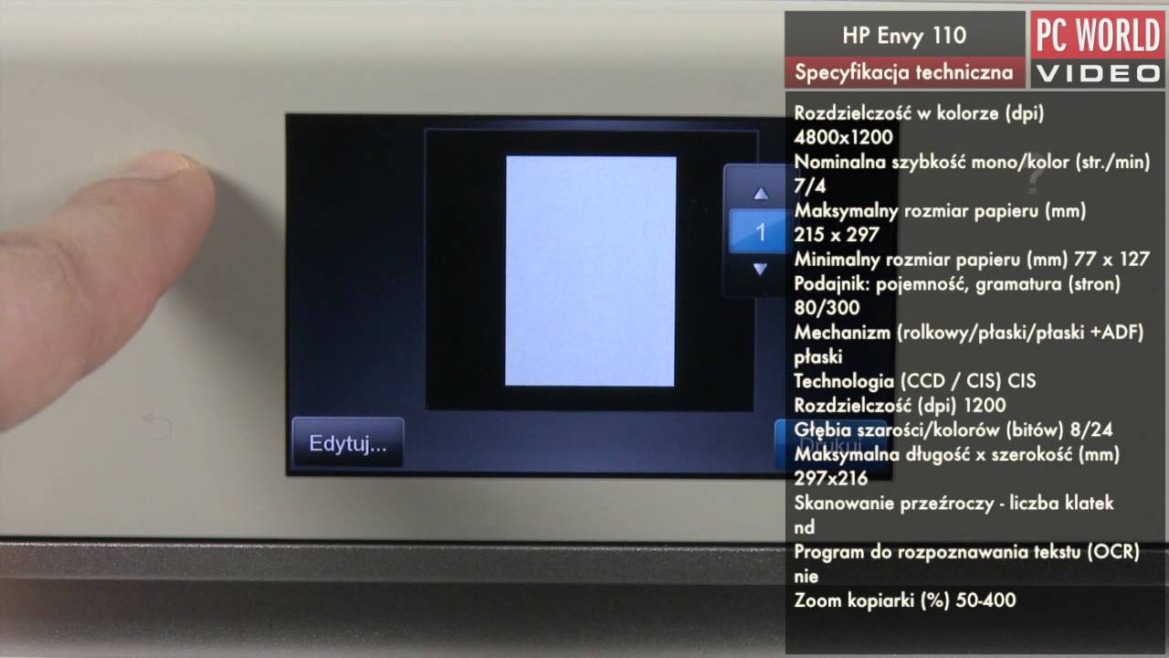 HP Envy 110 - prezentacja PC World