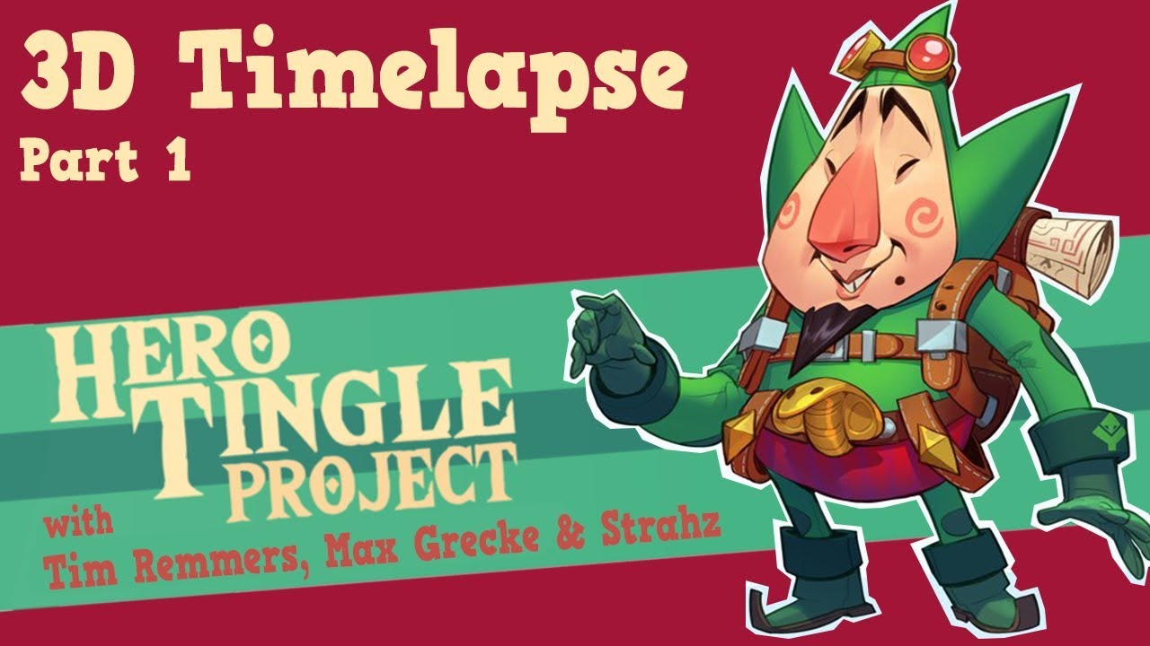 The Hero Tingle Project - 3D Timelapse Part 1