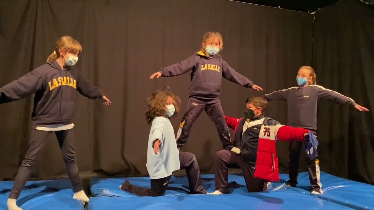 Acrosport en 4º de #primaria en la Escuela Profesional #LaSalle