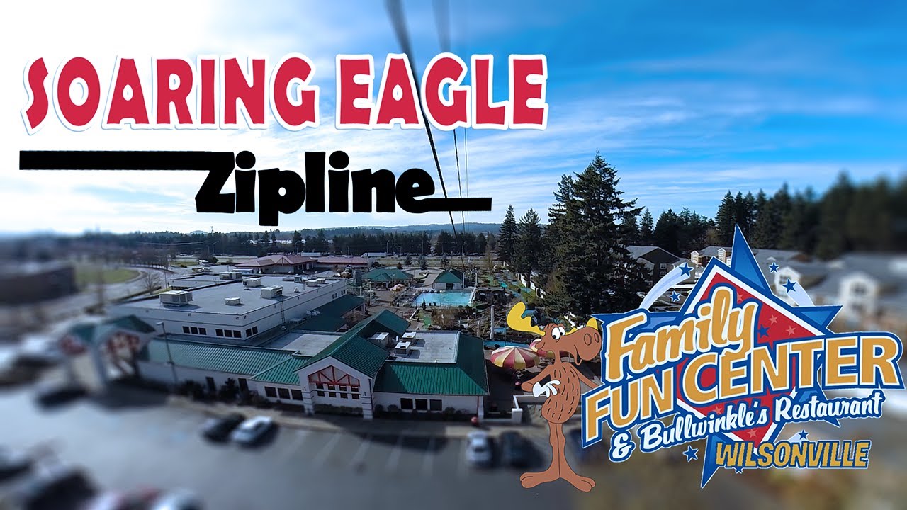 Soaring Eagle Zip-Line - Wilsonville Family Fun Center
