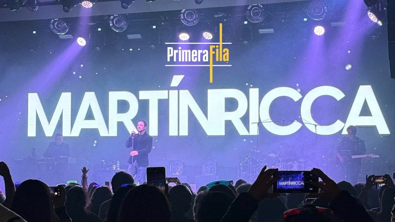 ESPECIAL PRIMERA FILA ¡CONCIERTO DE MARTIN RICCA!