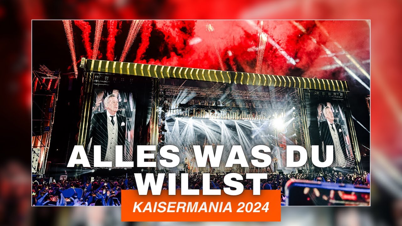Kaisermania 2024 Alles was du willst Roland Kaiser