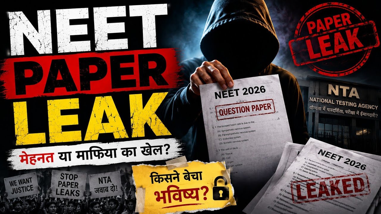 NEET Paper Leak Scam:India&rsquo;s Biggest Exam Scam Exposed