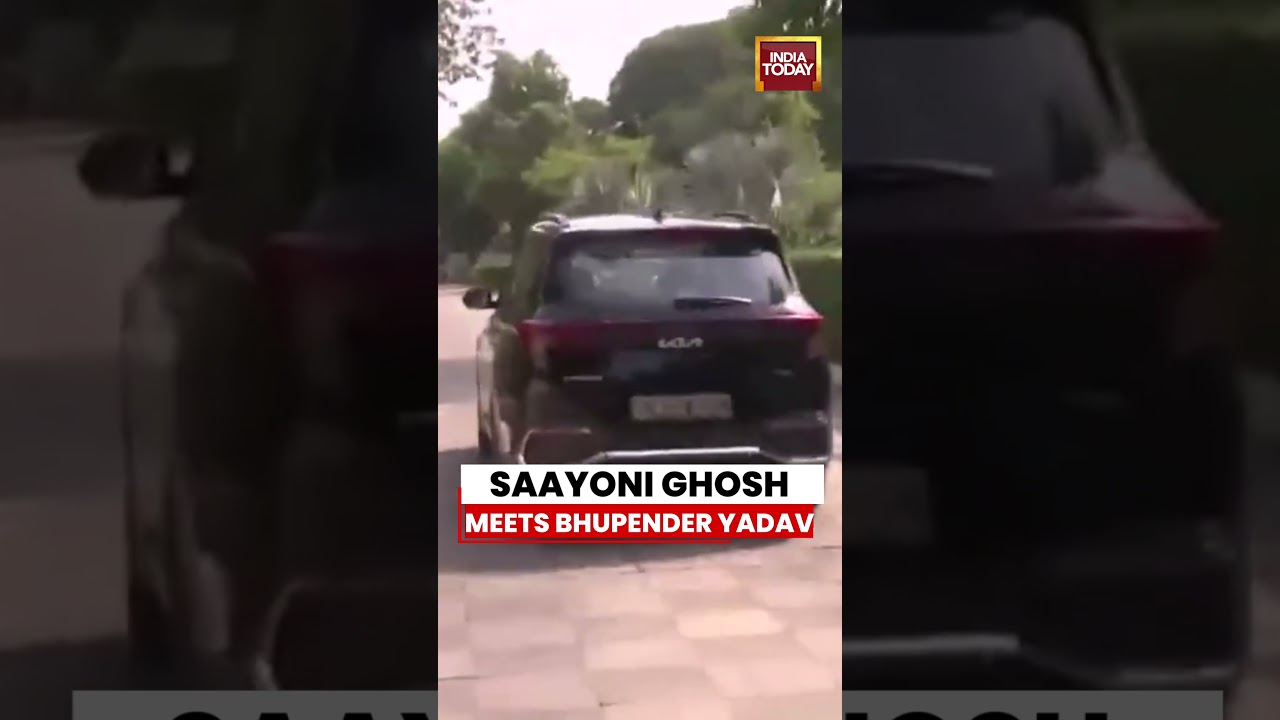 Rebel TMC MP Saayoni Ghosh Reaches Union Minister Bhupender Yadav&rsquo;s Residence In Delhi | BJP | TMC