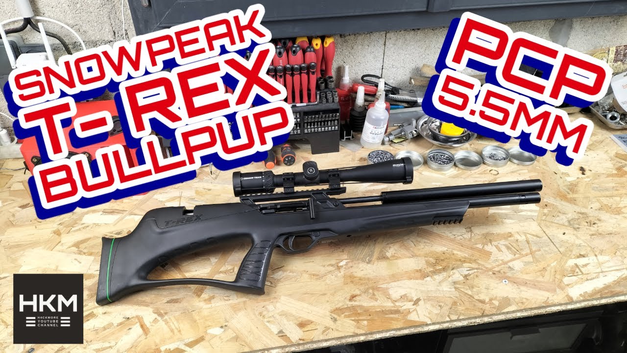 SNOWPEAK T-REX bullpup : calibre 5.5 mm essai complet