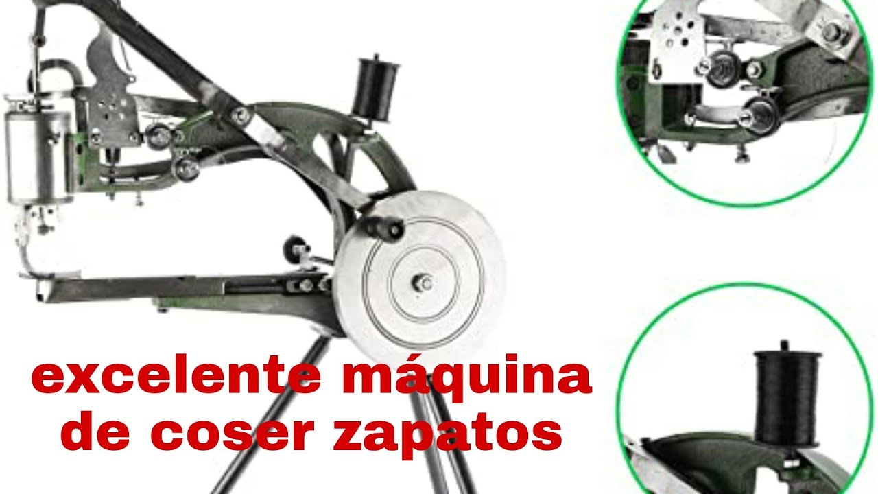Así de rápido se cosen los zapatos en esta MAQUINA. 😮😜