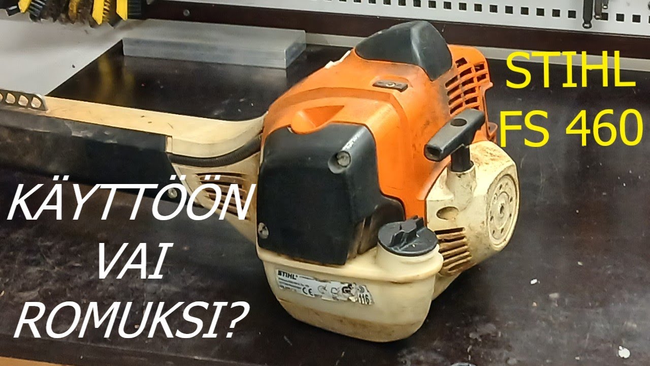 PURETAAN VANHA STIHL FS 460 | Osa 1.