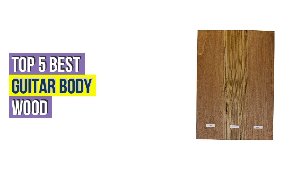 Top #5 Best Guitar Body Wood Reviews With Scores