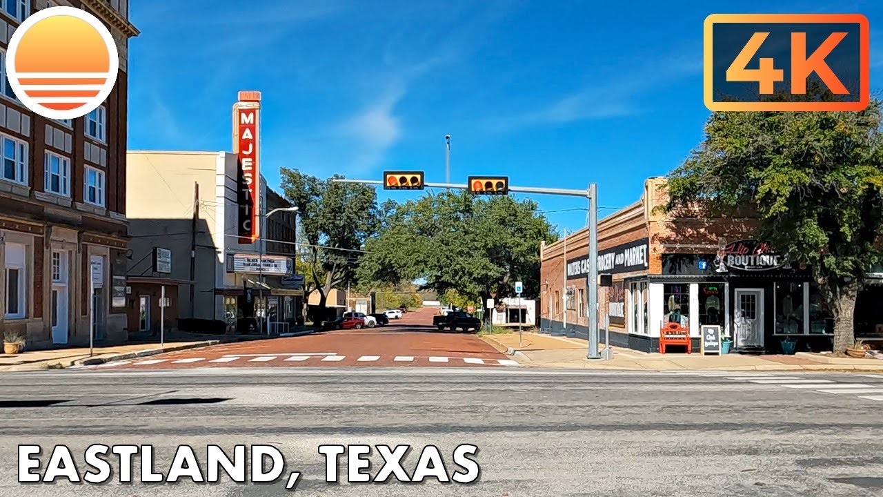 Eastland, Texas! Drive with me!